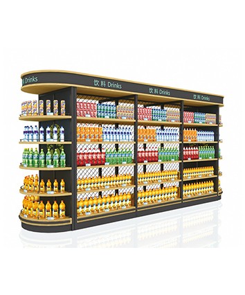 鋼木貨架-4-B-雙面架